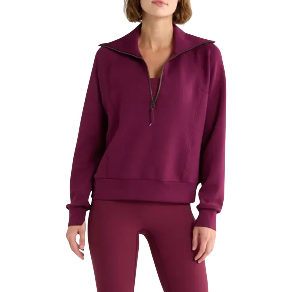 Spanx Airessentials Sz M Pullover Collared Jacket… - image 3